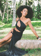 Ariel Dress - Deep Black