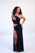 Ariel Dress - Deep Black