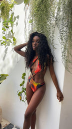 Tiana One Piece - Miracle Print worn at Ibiza Swim Week